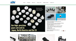 Desktop Screenshot of mikeindustry.com